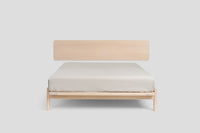 Łóżko PUFF - dębowe nowoczesne łóżko do sypialny