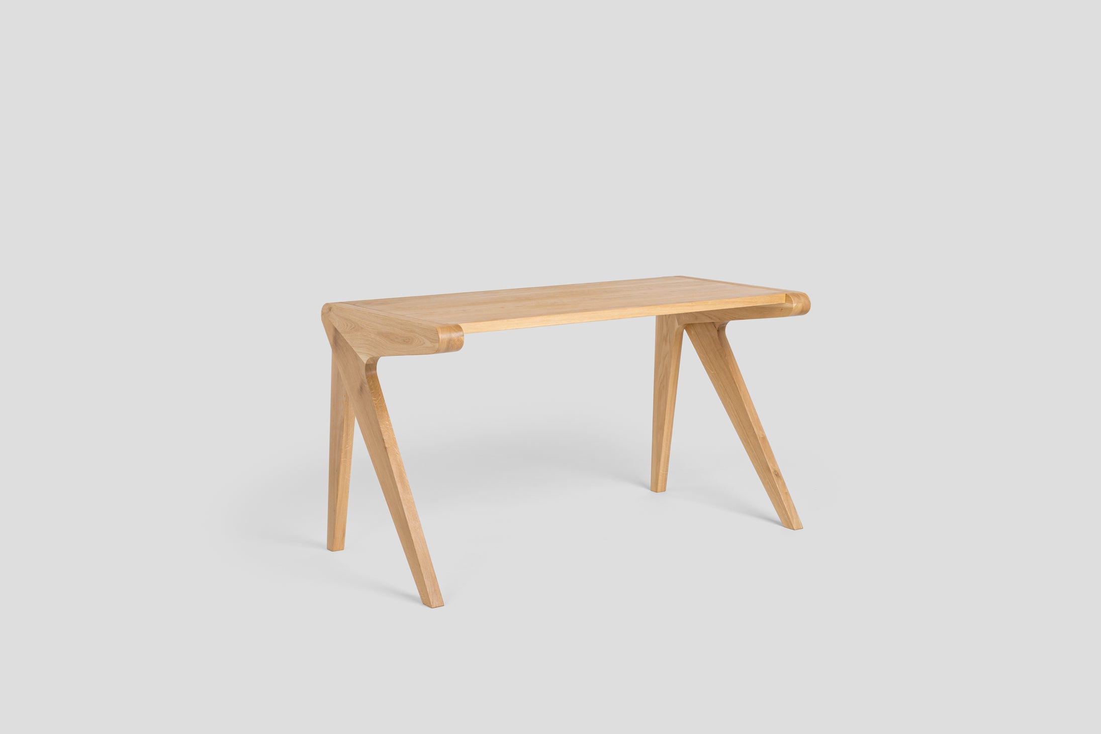 Biurko RUSH - nowoczesne efektowane drewniane biurko 